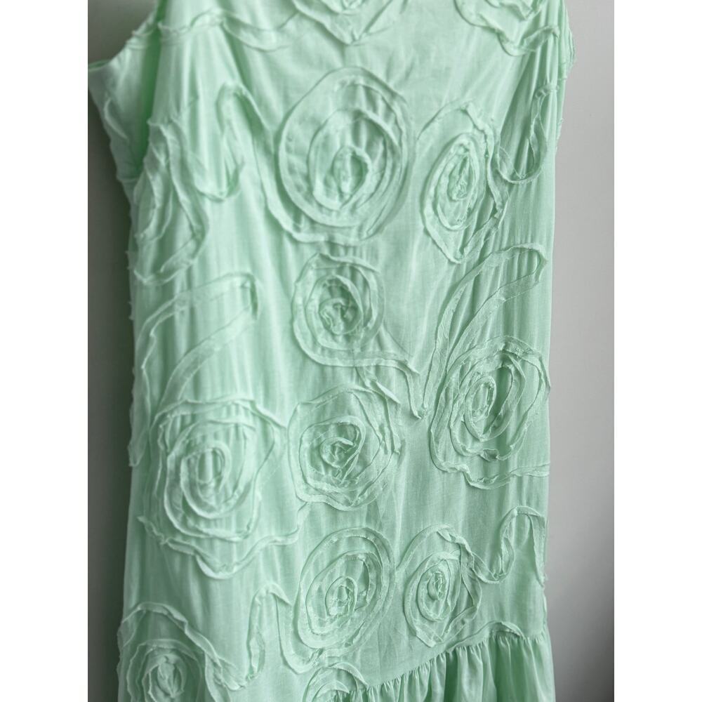 Bec & Bridge Haze Textured Floral Maxi Dress Mint Green Women's Size US 2 NWT - Picture 7 of 14
